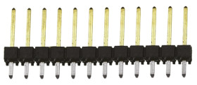 Złącze szpilkowe 12-pinowe TSW raster: 2.54 mm Prosty 1-rzędowe Samtec Otwór przelotowy 550 V Bez osłony