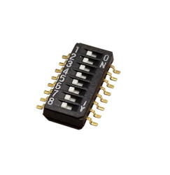 Przełącznik suwakowy, 8PST, SMD, 100 mA, Nidec Components