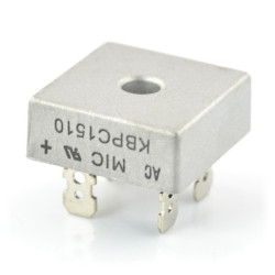 Mostek prostowniczy KBPC1510 - 1000V/15A - z konektorami