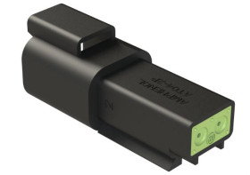 Złącze kabla 2-pinowe Amphenol Industrial -rzędowe Męski 13A AT Połączenie zagniatane Gniazdo