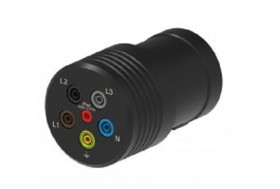 Adapter do złącz pomiarowych, gniazdo: 2mm, Czarny