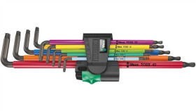 Zestaw Kluczy Trzpieniowych Torx 967/9 Tx Xl Multic Tx8-Tx40