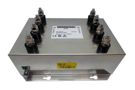 Filtr EMI 70A 1-fazowy 520μΩ 277 V, 480 V 60Hz Deltron Montaż kołnierzowy