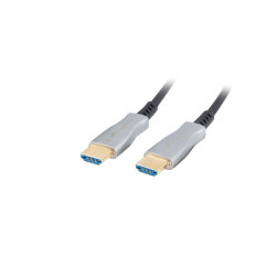 Kabel HDMI M/M V2.0 40M czarny optyczny AOC Lanberg