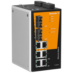 Weidm&#x171;ller 1241080000 Switch Managed Fast Ethernet 8Ports 24VDC