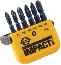 Bit kit, PZ1, PZ2, PZ3, Pozidriv, L 50 mm, T4511