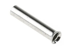 Końcówka kablowa zaciskana 0.75mm² długość 8mm Srebrny średnica 1.2mm RS PRO