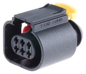 Złącze samochodowe 6-pinowe TE Connectivity 2-rzędowe Żeński Micro Timer II Montaż na kablu Obudowa złącza samochodowego