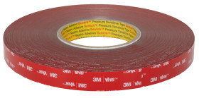 Taśma piankowa grubość 0.60mm szerokość 19.0mm 3M Szary długość 33.0m