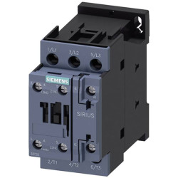 Siemens 3RT2026-1BB40 SIRIUS Contactor 11kW 24V DC AC-3 3-pole
