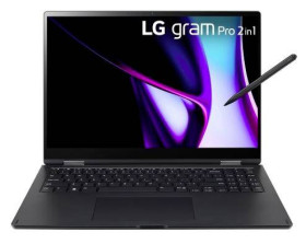 LG Electronics Notebook gram Pro 2in1 16T90SP-K.AP78G 40.6 cm (16 cal) Intel® Core™ Ultra 77-155H16 GB RAM1 TB SSD;Niemi