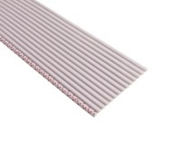 FLAT16 Tasma wielożyłowa (szara, komputerowa) - 16 żył, raster 1.27mm - cena za mb