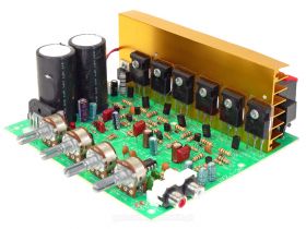 Wzmacniacz mocy 2.1 stereo 2x100W + sub 120W