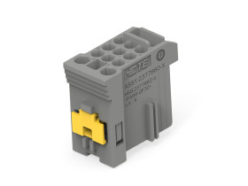 Obudowa złącza 11-pinowe TE Connectivity 4-rzędowe Żeński 2377860 Przewód Obudowa do zacisków żeńskich