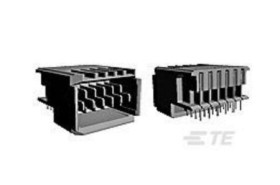 Złącze typu Backplane Z-PACK HM Series 2mm Pitch 4-pinowe, Wciskane Terminal, 16A Przewlekany TE Connectivity