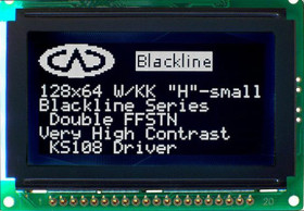 LCD-AG-128064H-DIW W/KK-E6