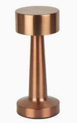 Lampka stołowa RIWIA 1W 120lm CCT złoty róż 1,8Ah