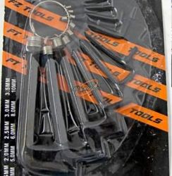 KLUCZE IMBUSOWE 10 SZT