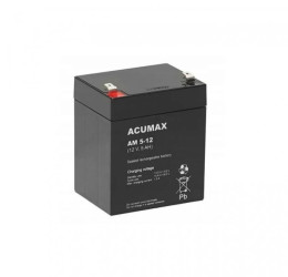 Akumulator VRLA AGM 12V 5Ah (żywotność 6-9 lat) AM5-12