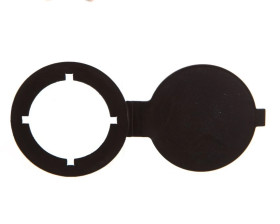 Zaślepka do rezerwowych otworów 22mm IP67 czarna ZBSP1 /10 szt./