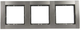 Fiorena Ramka potrójna RAL9006 srebrny aluminiowy 22011819