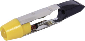 CML 1505125UY3 Lampka sygnalizacyjna LED żółty T5.5 12 V/DC, 12 V/AC 280 mcd