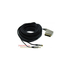 Kabel SCART-SVHS+wt.3,5 15mD DIGITAL Złoty