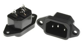 GNIAZDO ZASILANIA IEC DO OBUDOWY (ZLAC IEC0682)