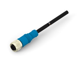 Zespół Kablowy ze złączem Złącze M12 długość 1.5m Rodzaj A Żeńskie Złącze B Złącze M12