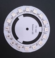 Okrąg z 16 diodami WS2812