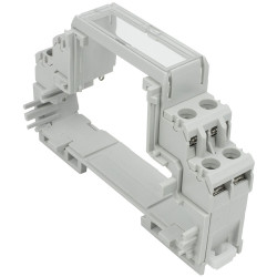 CamdenBoss CMEB/1PC/E/KIT DIN Rail Terminal Extension 18mm Open Top Clear