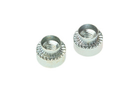 Tuleja nitowana, M2 materiał: Stalowe Ocynkowany elektrolitycznie i pasywowany (pasywacja przezroczysta), Hank