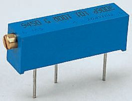 Potencjometr dostrojczy 250Ω THT 0.75W 15 -zwoje Regulacja boczna