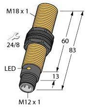 Czujnik pojemnościowy Turck 2503602 1 szt.