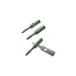 Wtyk Banan srebrny mini