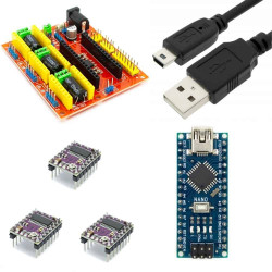 Zestaw CNC dla 3 silników - Stepsticki DRV8825
