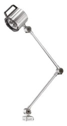 Lampa przemysłowa 12 W, zasięg 400mm Ramię przegubowe, RS PRO