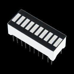 10-cio segmentowy wyświetlacz LED - zielony