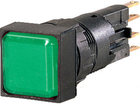 Lampka sygnalizacyjna soczewka zielona płaska 087947 EATON