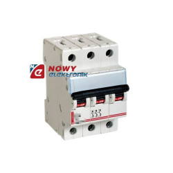 Bezpiecznik nadpr. 3P B 16A S303 szybki wyłącz. trójbiegowy 605550