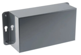 Obudowa urządzeń elektronicznych, Stal walcowana na zimno, Szary, 110 x 200 x 72mm, RS PRO