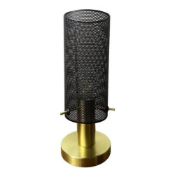 Lampa biurkowa Tirana czarna 1xE27 Light Prestige