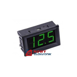 Miernik temp. do cz. DS18B20 zi. 12V -55125C zielony termometr