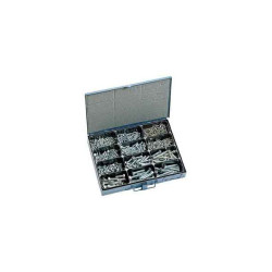 Affix Hex Head Screw Assortment DIN 933 In Steel Case - 400 Pieces