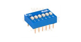 DIP switch - 6-pole (EDG106S) - ECE