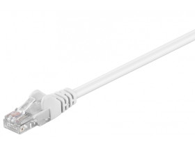 CAT 5e kabel krosowy, U/UTP, Biały