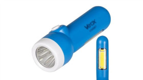 Latarka Akumulatorowa 2W1 Ze Światłem Bocznym Va0087 Vayox