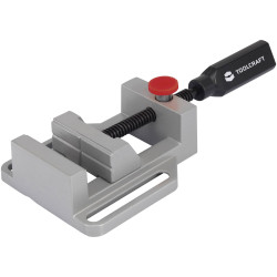Toolcraft TO-4988661 SRS-142 Vice 70mm Jaw Quick Clamping Aluminium