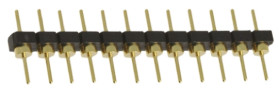 Złącze szpilkowe 12-pinowe raster: 2.54mm -rzędowe Samtec Przewlekany 1.0A