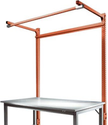 Manuflex ZB3853.2001 Portal o budowie z wysięgnikiem DLA UNIVERSAL + PROFI specjalna podstawa, wysokość użytkowa 1500 mm